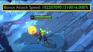 What happens if Zeri gets Infinite Attack Speed