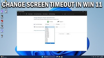 How To Change Screen Timeout on Windows 11 Laptops - Easy Fix