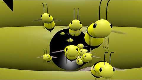 Swarm of Bees 2 | Blender Animation