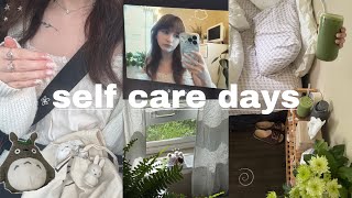 Self Care Days ｡𖦹🌿 Eating Better, Making Matcha, Trying New Things, Peaceful, No Talking