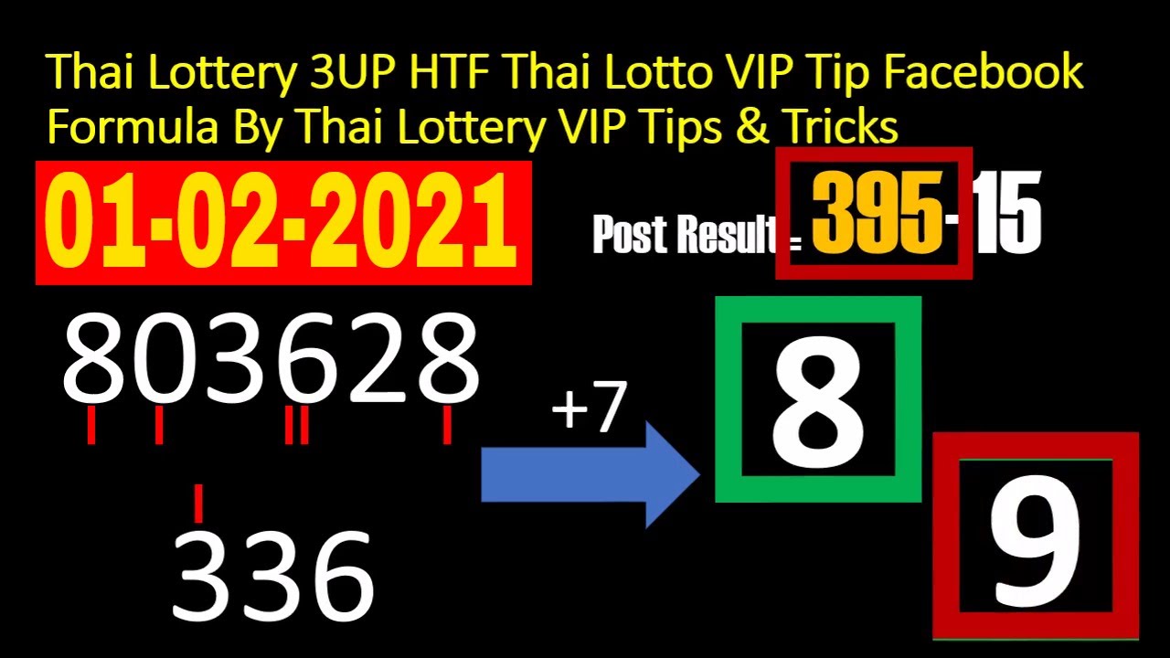 Thai lottery free tips facebook