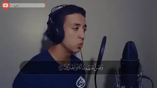 صاحب الحنجره الذهبيه القارئ احمد الشافعي من سورة الانعام