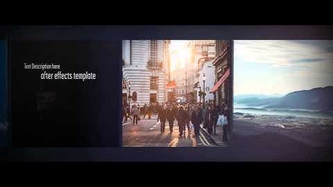 After Effects Template - Vintage Minimal Slideshow