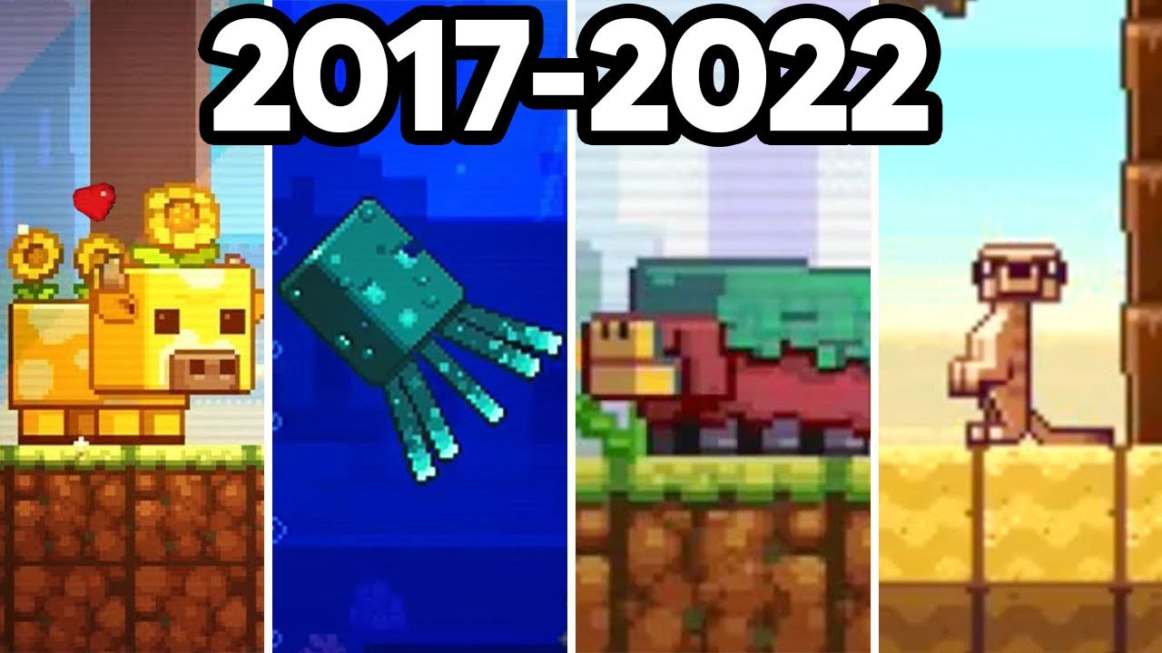 All Minecraft MobBiome Votes Animations 2017 2022