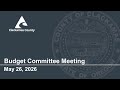FY 26-27 Budget Committee Meeting - May 26, 2026 (Afternoon)