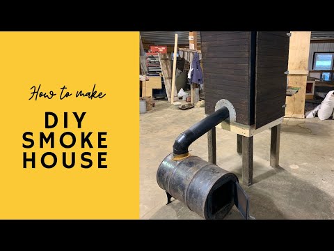 Video: DIY Smokehouse же үйдө жасалган балык Smokehouse