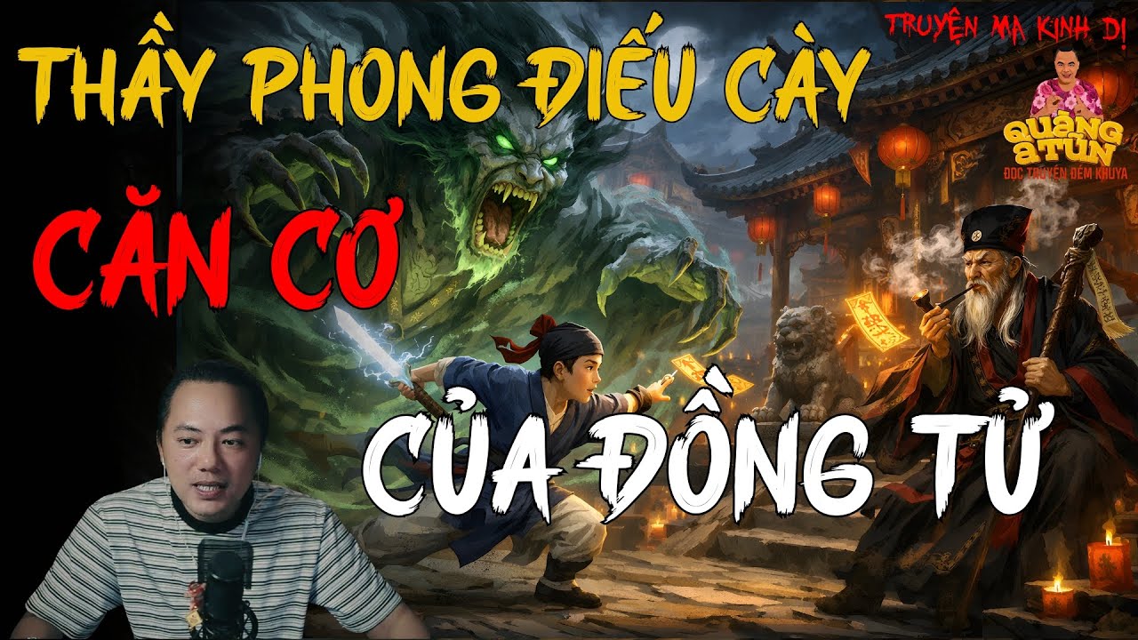 TRUYỆN MA HAY NHẤT : THẦY PHONG ĐIẾU CÀY - CĂN CƠ CỦA ĐỒNG TỬ | TRUYỆN MA CỦA QUÀNG A TŨN