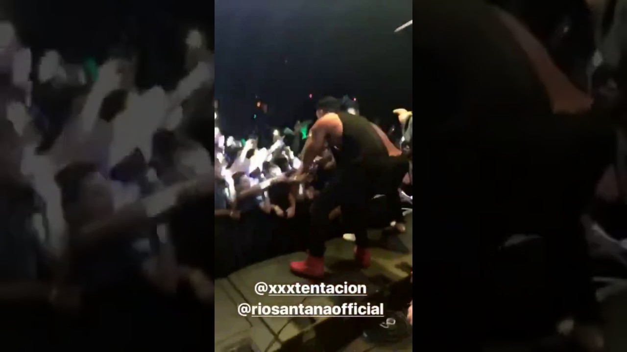 xxxtentacion last performance with rio santana live ig xxxtentacion last performance with rio santana live ig