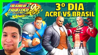 KOF 98 UM FE - Gameplay com ROLLBACK NETCODE (Acre X Brasil) pt03