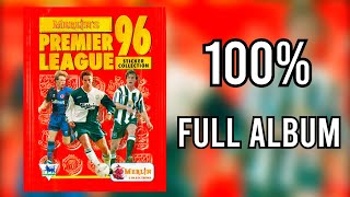 Merlin's Full Sticker Album FA Premier League 1995-1996 100% COMPLETE, LLENO, COMPLETO, ЗАПОЛНЕННЫЙ