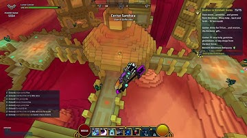 TROVE Lunar Lancer becomes glitchy Superman