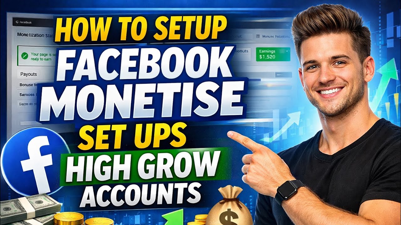 How to Facebook id monetise set ups grow your accounts#subscribemychannel @raajsingh78 #waitforlast 