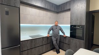 Кухня в минимализме. На чем можно сэкономить. Blum, кварц, фасад Smart