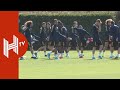 Tierney and Bellerin train for Arsenal ahead of Europa League opener