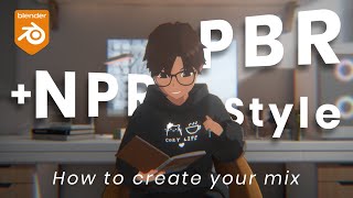 Rendering anime in Blender: a quick guide to the PBR + NPR approach