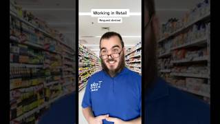 When your time off request gets denied | Retail Life #retail #shorts