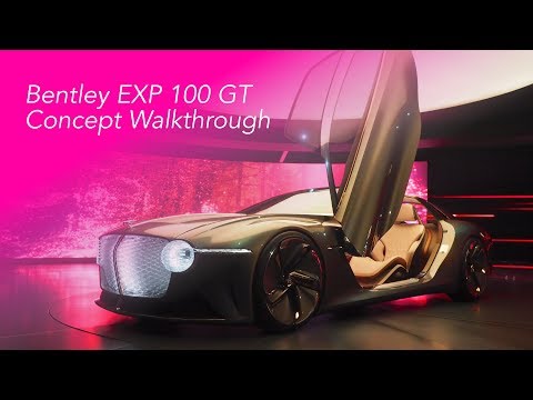 Bentley EXP 100 GT concept electric grand tourer