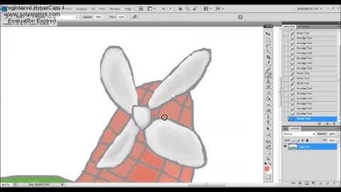 how to make a worms wmd landscape drawing process included