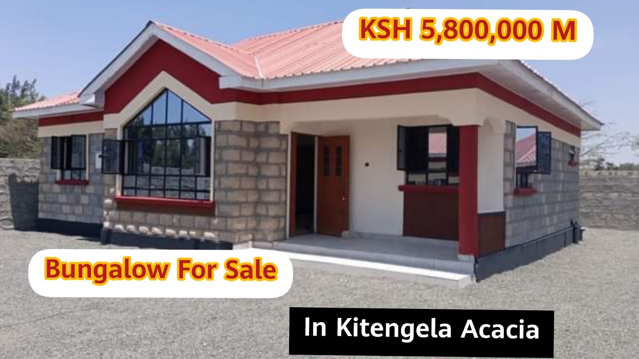 3 Bedroom Bungalow House For Sale In Nairobi , Kenya. 