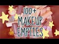 ☃️ ALL OF MY 2020 MAKEUP EMPTIES!❄️ OVER 100 MAKEUP PRODUCTS USED UP!🌲VLOGMAS DAY 30!