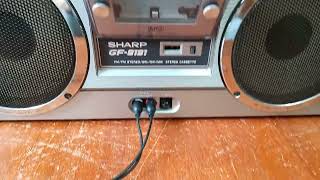 SHARP GF9191 переделка PHONO в AUX