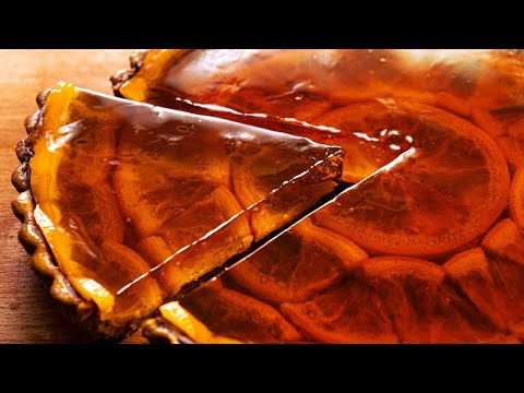 Видео: Как сделать "Апельсиновый пирог солнца" Апельсиновый пирог чая с желе.