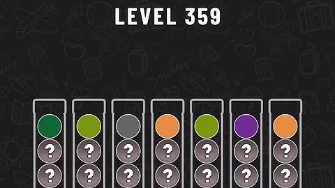 Ball Sort Puzzle Level 359 #ballsortpuzzle #ballsortpuzzlegameplay #puzzlegame #mobilegames