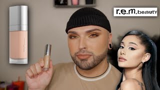 A 4K Non-sponsored Review of R.E.M Beauty's Sweetener Foundation