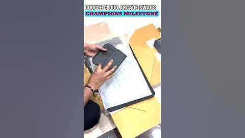 champion swags unboxing google cloud arcade champion milestone swag #Arcade #unboxing #unboxingvideo