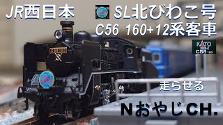 JR西日本 「SL北びわこ号」C56-160+12系〈KATO 2020-2 10-557〉 JR WEST “SL KITABIWAKO” C56-160+12 SERIES ＃train