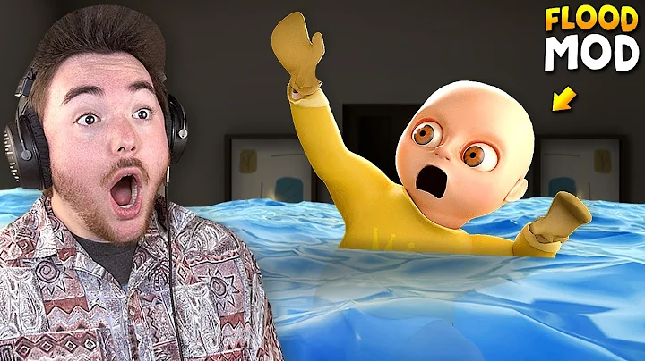 FLOODING THE BABYS HOUSE IN WATER!!! | The Baby In...