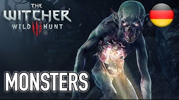 The Witcher 3: Wild Hunt - PS4/XB1/PC - Monsters (German Dev Diary)