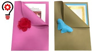 Karne Kılıfı Yapımı | Karne Kılıfı Örnekleri | Evde karne kılıfı yapımı