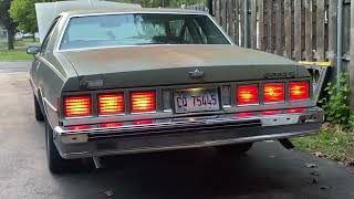 1985 Chevrolet Caprice Coupe (Remote Cold Start) Chop Chop