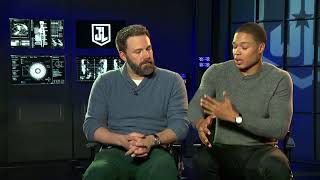 Justice League - Interview with Ben Affleck and Ray Fisher (Batman and Cyborg)