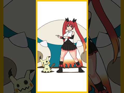 POKÉDANCE踊ってみた！ミミッキュカビゴンも一緒！#ポケダンス #ポケモン #shorts