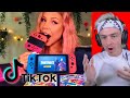 reacting to fortnite tik toks and trying not to laugh... (super hard)