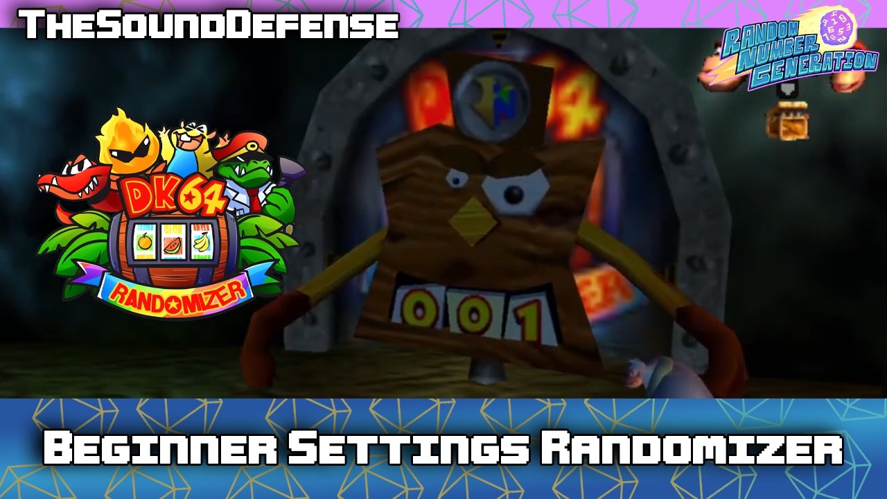 Donkey Kong 64 - Random Number Generation - GDQ Hotfix Speedruns