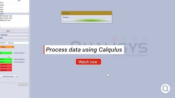 Calqulus Tutorial: Processing your Data
