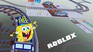 ROBLOX Cart Ride Extreme | O TREM DO BOB ESPONJA!