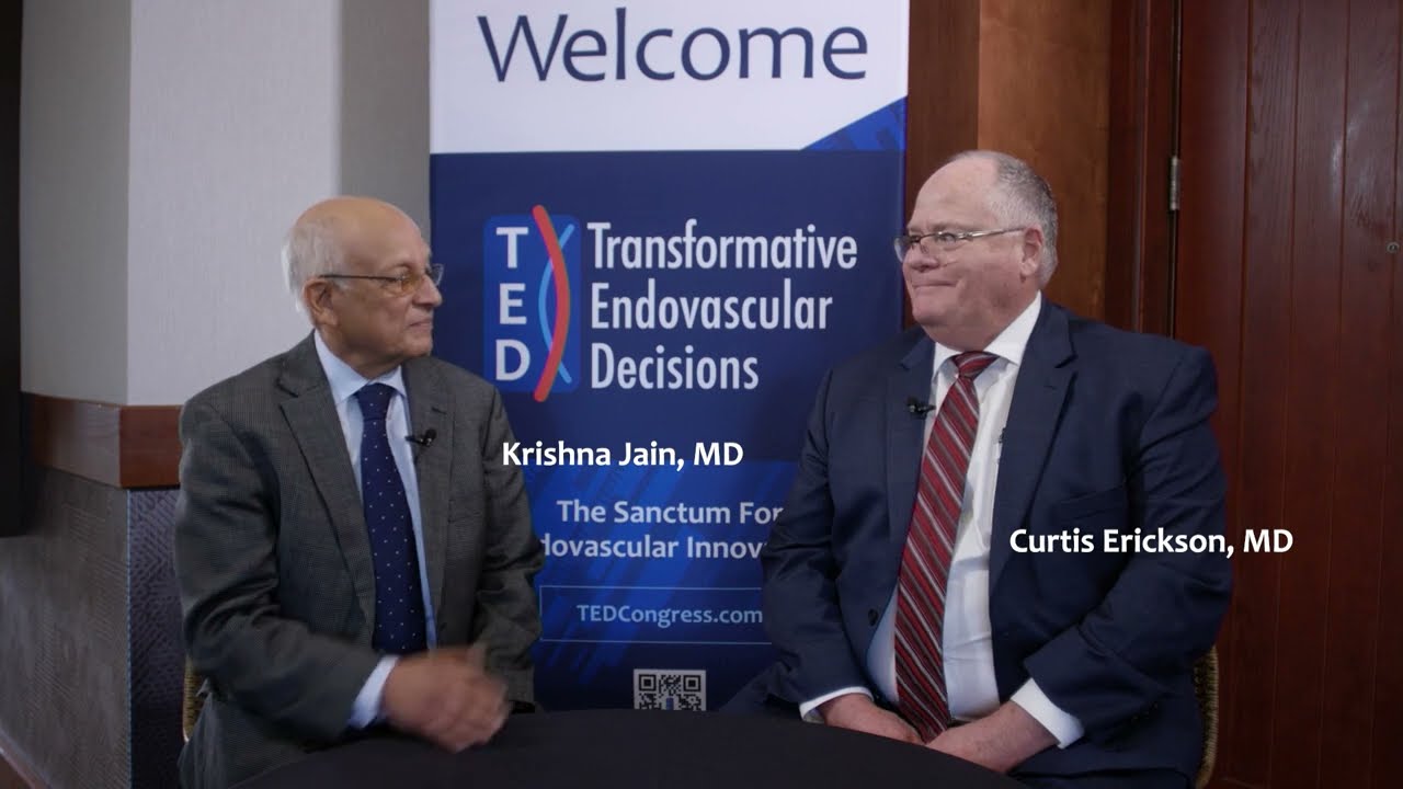 Krishna Jain MD Interviews Curtis Erickson MD at TED Congress 2024