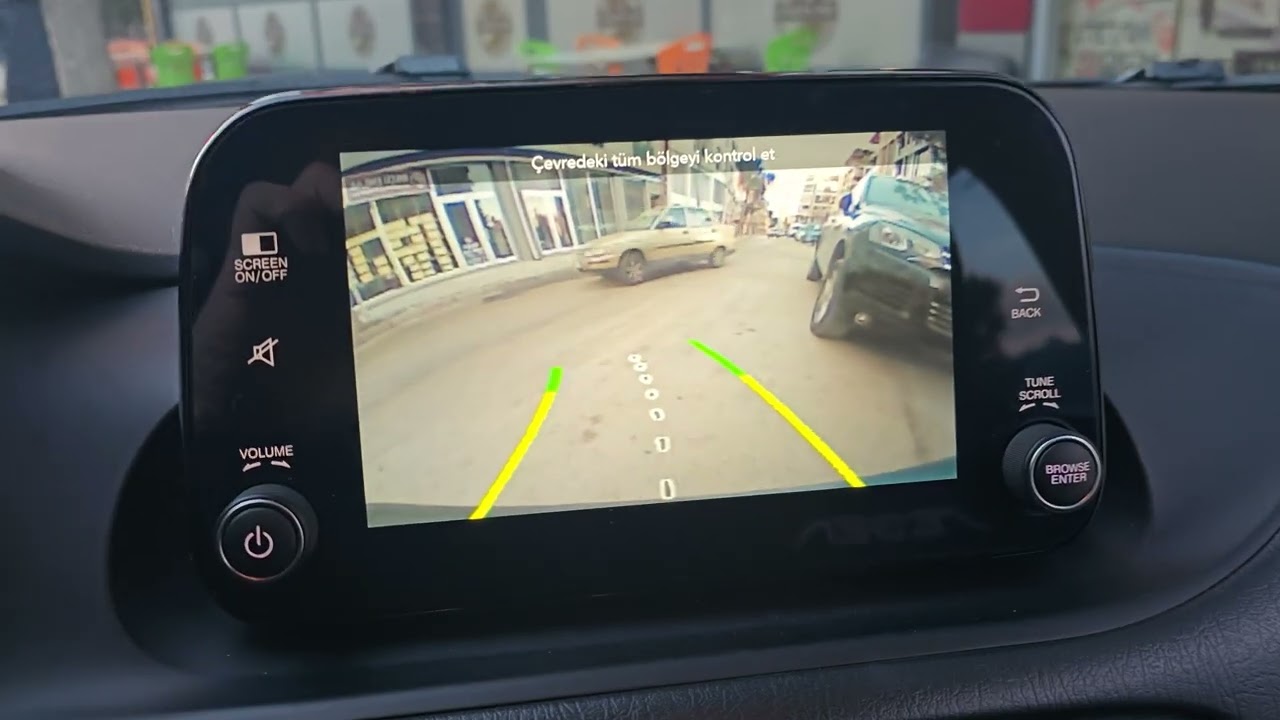 FİAT EGEA CROSS KENDİ EKRANI CARPLAY & KAMERA UYGULAMA