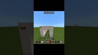 Minecraft Lava Door🤯 #shorts
