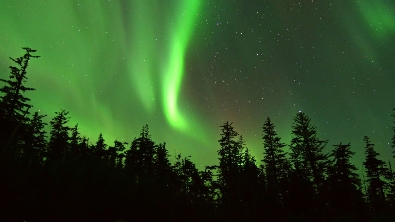Aurora Borealis Over Juneau Alaska Timelapse of the Northern Lights