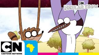 Mordecai Vs. Rigby The Messy Room Fight Regular Show Cartoon Network Africa