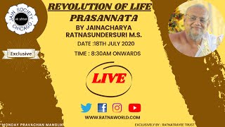 Date: 18th July 2020 - REVOLUTION OF LIFE Exclusive with Jain Society of CHICAGO