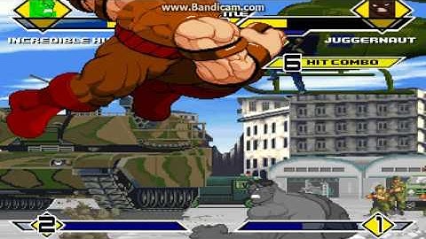 M.U.G.E.N Juggernaut vs. Hulk