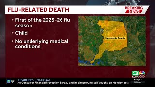 Child's death was flu-related, Sacramento County reports