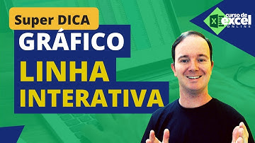 Gráfico de LINHA INTERATIVA no EXCEL