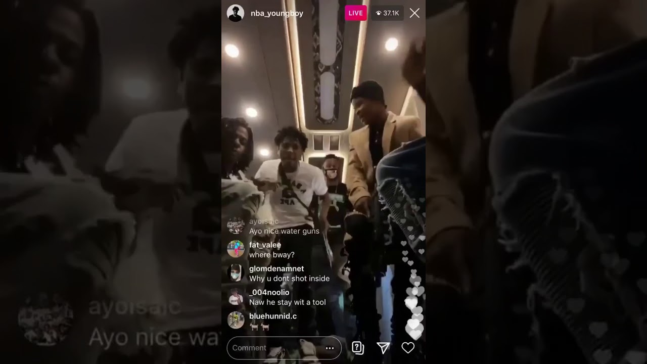 NBA Youngboy “Right Foot Creep” Dance Ig Live